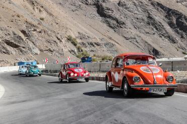 رالی تور گردشگری خودروی کلاسیک فولکس بیتل