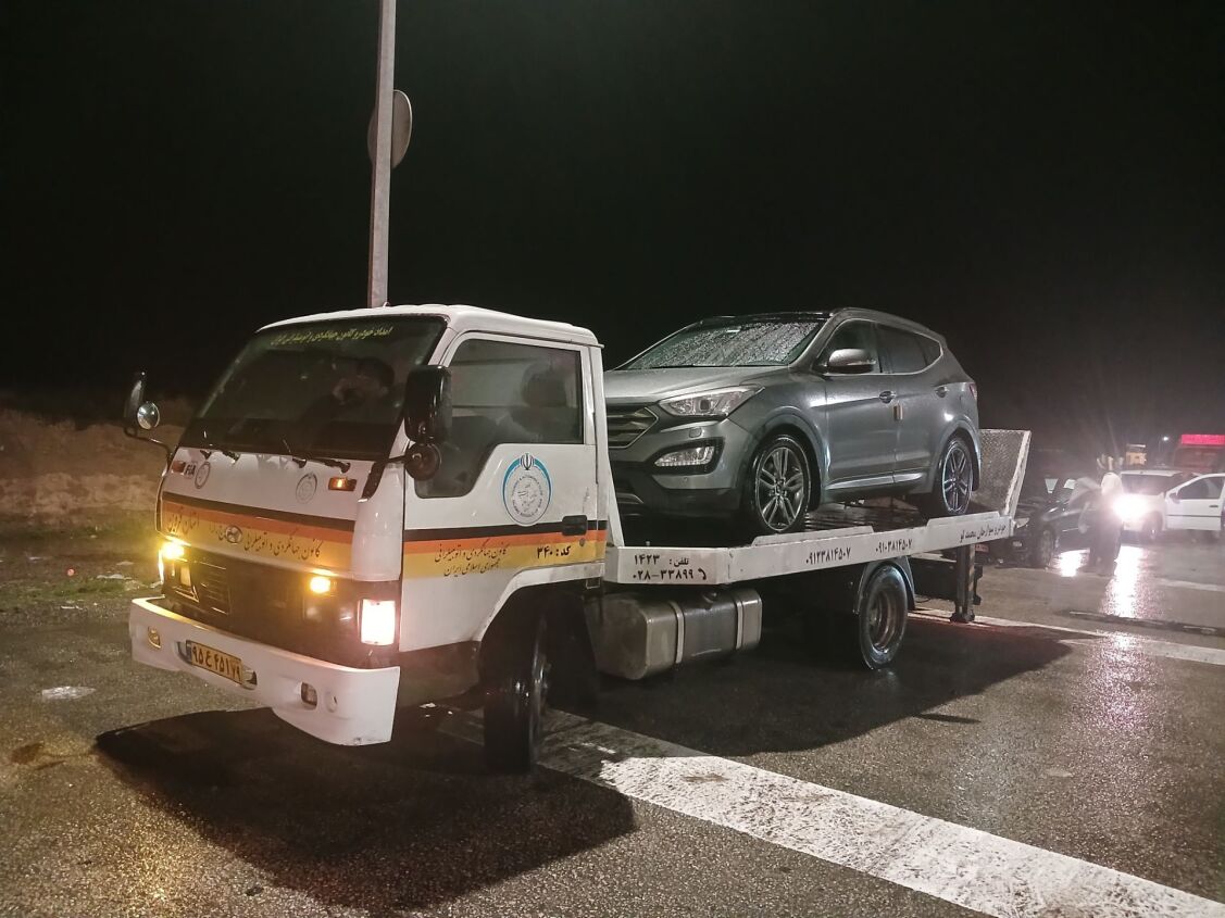 خودروبر جاده رشت