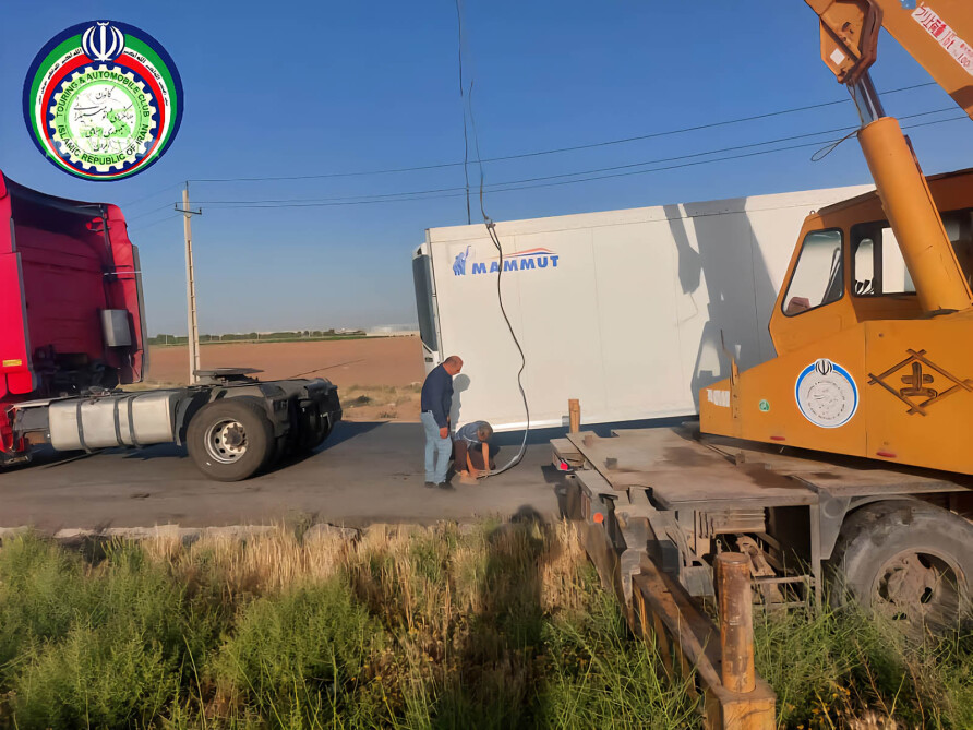 نقص فنی باعث حادثه در اتوبان قزوین زنجان