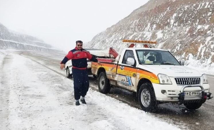 امدادخودرو زمستانی قزوین