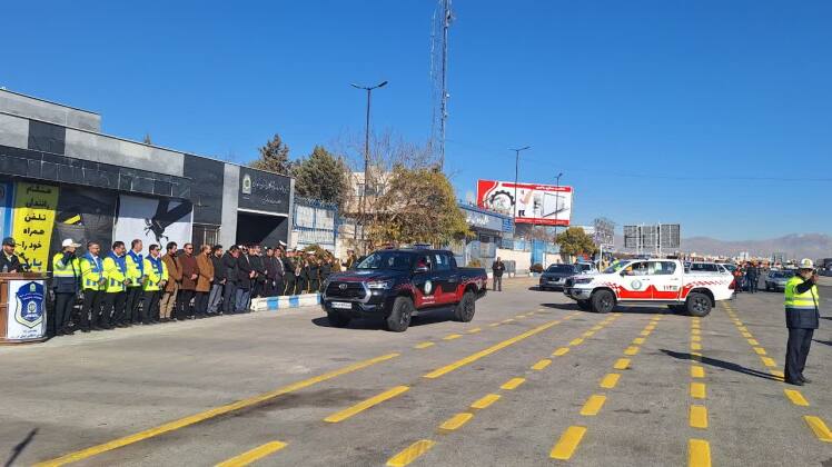 آغاز رزمایش طرح ترافیکی زمستان ۱۴۰۴ در استان قزوین 