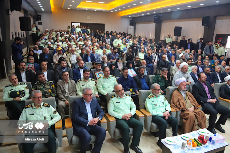 آیین معارفه سرتیپ دوم محمد قاسم طرهانی فرمانده جدید انتظامی استان قزوین