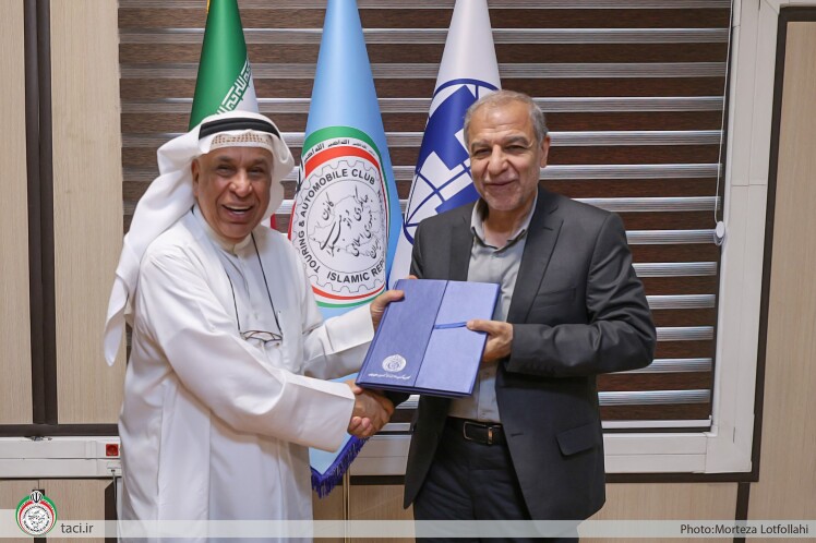 از تهران تا کویت؛ پیوند استراتژیک در مسیر گردشگری و عبور زمینی خودروها / امضای دو سند راهبردی در حوزه‌های اتومبیلرانی و گردشگری میان ایران و کویت